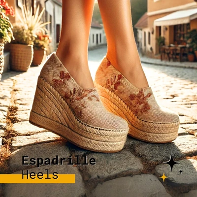 Superb Espadrille Heels for Every Occasion